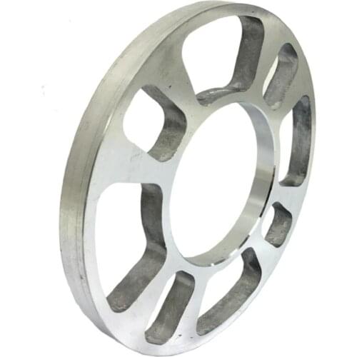 1 Pair Car 12MM Car Universal 4Hole Aluminium Alloy Wheel Hub Spacers Silver