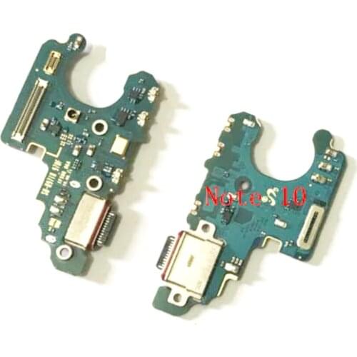 5Pcs Replacement For Samsung Galaxy Note 10 N970 N970U N970F Charging Port Charger Dock USB Connector Flex Cable Ribbon
