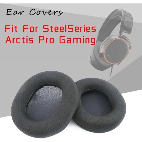 Ear Pads For SteelSeries Arctis Pro Gaming Headphone Earpads Replacement Headset Ear Pad PU Leather Sponge Foam