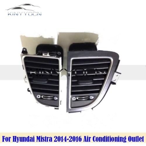 For Hyundai Mistra 2014 15 2016 Air Conditioning Outlet Front Panel Grille Air outlet Adjustment Knob Center Console Dashboard