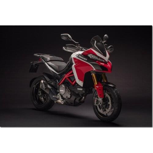 Motorcycles Posters Ducati Multistrada 1260 Pikes Peak Picture Canvas Painting Wall Art Prints Modern Home Room Decorations