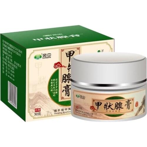 30g Thyroid Gland Bone Pain Health Cream Treat Thyroid Or Lympy Cause Neck Muscle Swelling Pain Relief Health Care Ointment