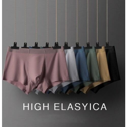 60s Micromodal Boxers Comfortable Butt Lift Mens Boxer Shorts Breathable Underpants L-XXXL Antibacterial Men Underwear Wholesale