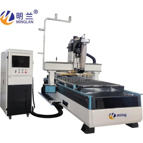 Minglan 12 knife magazines cnc router for Furniture 1325