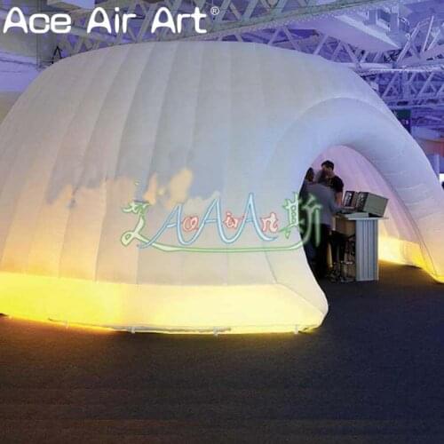 7m diameter inflatable portable igloo dome for sale,inflatable dome marquee for Exhibition and Trade Show Event