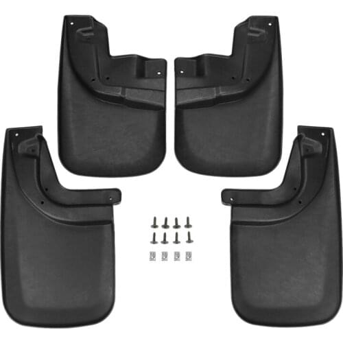 NEW-Splash Guards Mudguard Car Cover Fender Soft Mudguard Protection Flap Splash Mud Guard for 2005-2015 Toyota Tacoma