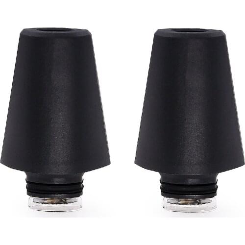 2PCS Original Black Mamba Mouthpiece With Glass Filter Heat-Resistant BLK Mamba Replacement Mouthpiece