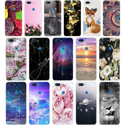 A silicone Cover For Xiaomi Redmi 6 Case Full Protection Soft tpu Back Cover Phone Cases For Xiaomi Redmi6 bumper 6 Coque