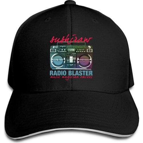 Sushiraw Radio Blaster Essential Baseball summer casquette R330 Creative Mens Women‘s hats