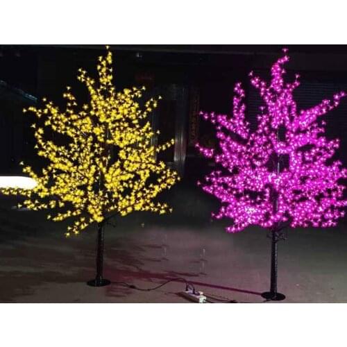 Led lighting tree light simulation cherry blossom lamp outdoor waterproof indoor decoration garden lighting landscape light