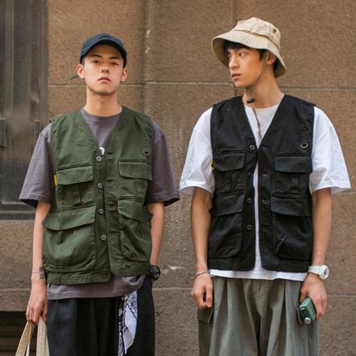 Мужские жилеты с карманами TOLOER China At AliExpress