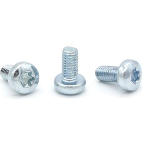 M5 M6 Torx Screw Pan head Screws GB2672 Galvanized Machine Round head Bolts