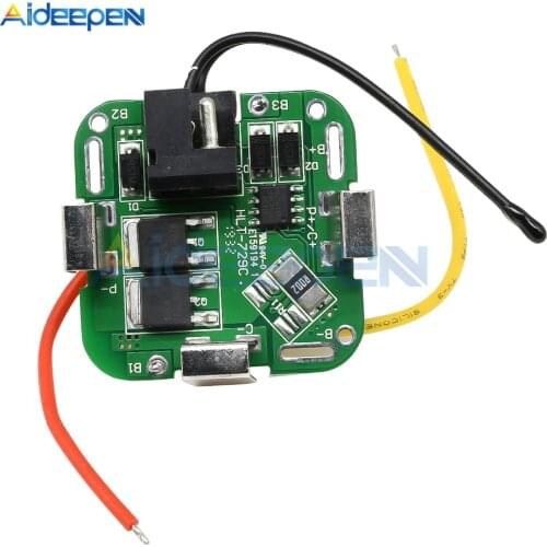 4 Series string 16.8V Lithium Battery Protection Board 14.8V / 16.8V For Power Tools Drill Straight Electronic Module