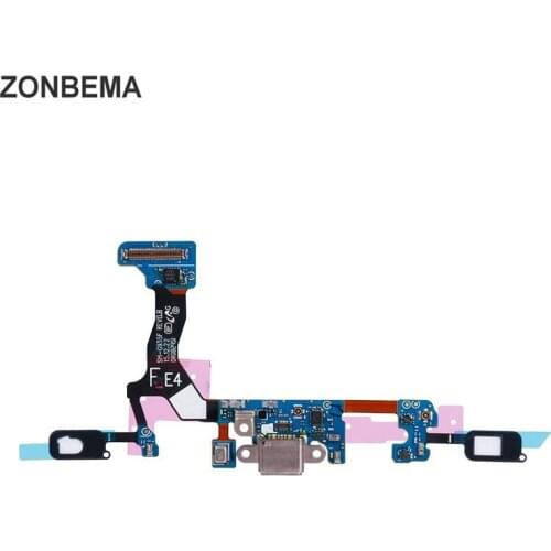 ZONBEMA 50pcs/lot Charger Charging Port Dock USB Connector Flex Cable For SamSung Galaxy S7 Edge G935F