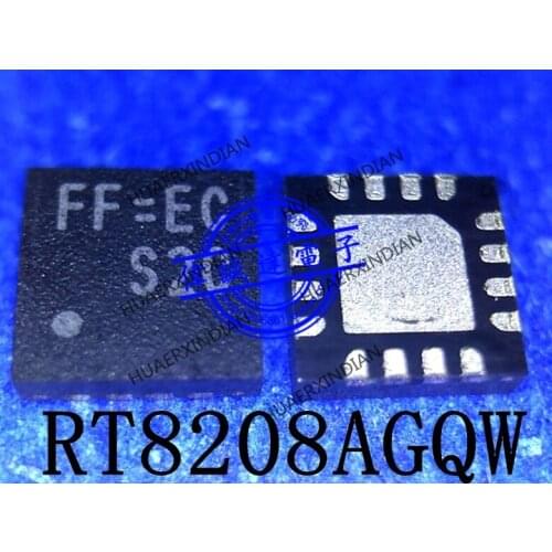 1Pieces New Original RT8208AGQW RT8208A FF=EC FF=CJ FF= QFN16 In Stock Real Picture