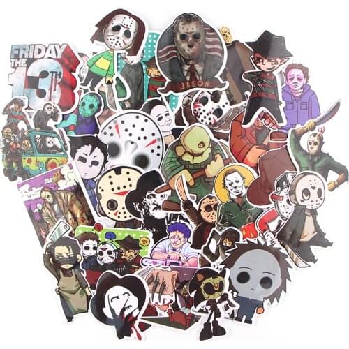 LX310 35PCS Movie Skateboard Fridge Guitar Laptop Motorcycle Luggage Cartoon Waterproof Kids Sticker Toys