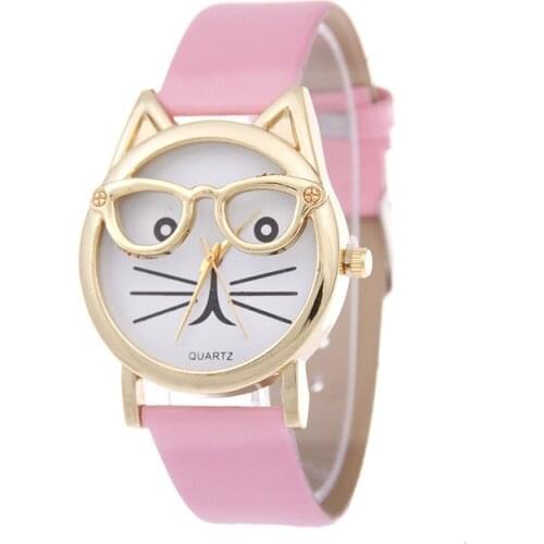 Skeleton watch Triangle watch women Delicate transparent hollow leather strap wrist watches quartz dress watch Relogio feminino