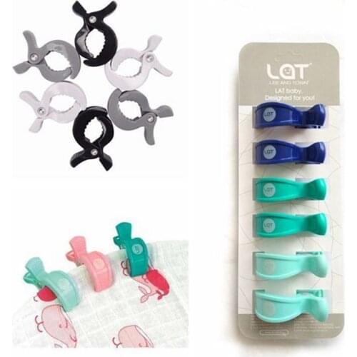 Baby Car Seat Play Gym Accessories Lamp Pram Stroller Pegs To Hook Toys Portable Seat Cover Blanket Clips Car Organizer Toys