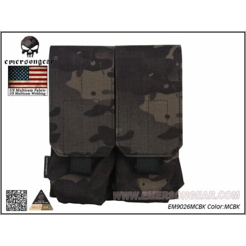 EMERSON LBT Style M4 Double Magazine Pouch Tactical Combat Molle MAG Pouch EM9026