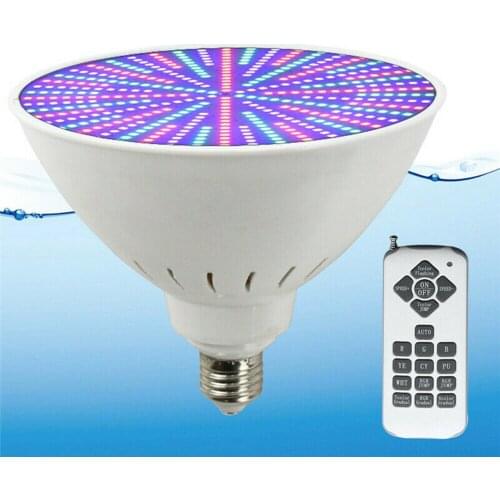 RGB Changing Underwater LED Pool Light w/ Remote Fixture E27 Easy install