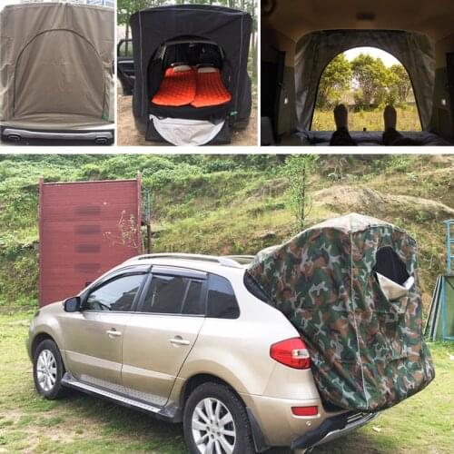 Car Rear Roof Outdoor Equipment Camping Tent Canopy Tail Picnic Awning For Volkswagen Tiguan Golf Polo Touagreg