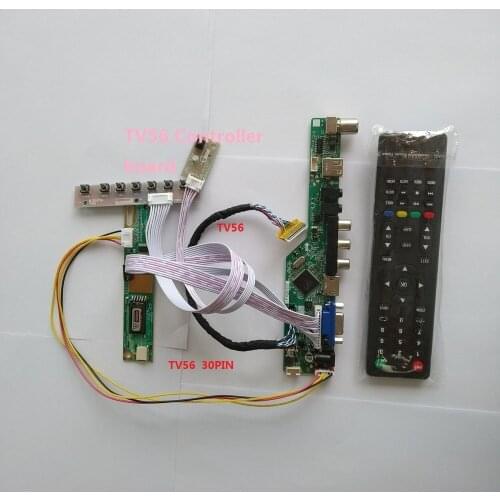 For UNIVERSAL COMPATIBLE N150X3 Digital Signal New Board 1 lamps kit Module 30pin TV USB 1024×768 15" AV Controller Driver