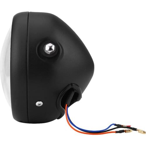 New 16cm/6.5" Motorcycle LED Headlight HeadLamp Bulb For Motorcycle Sportster Cafe Racer Bobber With LED Bright Circle