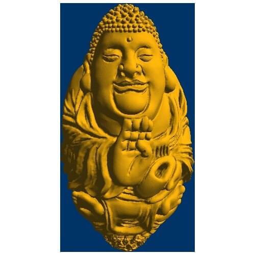 3D model STL formate file CNC carving relief Sculpture Statue Buddha 7.39MB