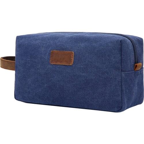 Retro Men Travel Shaving Dopp Kit Cosmetic Makeup Organizer Canvas Toiletry Bag neceser maleta de maquiagem