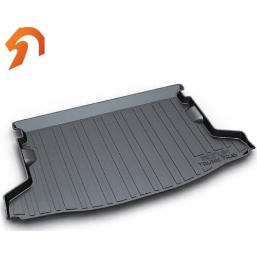 Rubber Rear Trunk Cover Cargo Liner Trunk Tray Floor Mat For SUBARU XV 2015 2016 2017 Car Floor Trunk Carpet Liners Mats