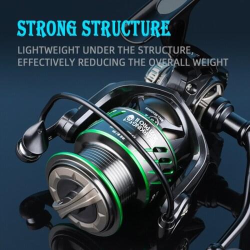 BEARKING Brand MK series bearing 1500 5.2:1 2500 6.2:1 Fishing Reel Drag System Max Power Spinning Wheel Fishing Coil