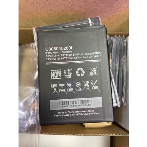 10pcs /lot 2800mAh C806045280L Replacement Battery For BLU Vivo X5 V0490UU 5.7" HD blu g6 Li-ion bateria Li-polymer battery