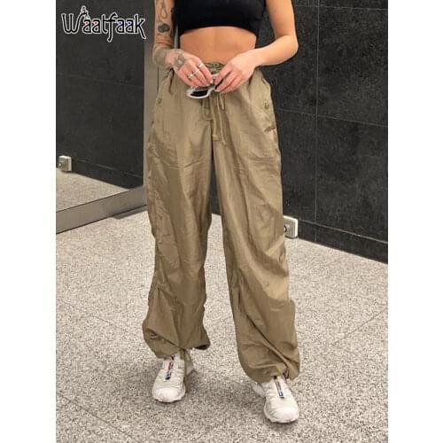 Waatfaak Women's Trousers Harem Pants