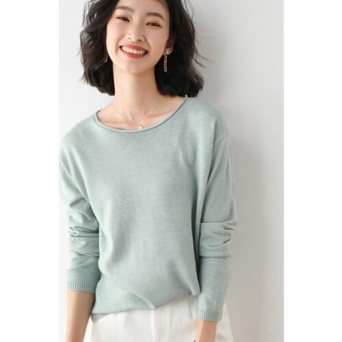 Adishree 2021 woman winter 100% Cashmere sweaters and autumn knitted Pullovers High Quality Warm Female thickening O-neck