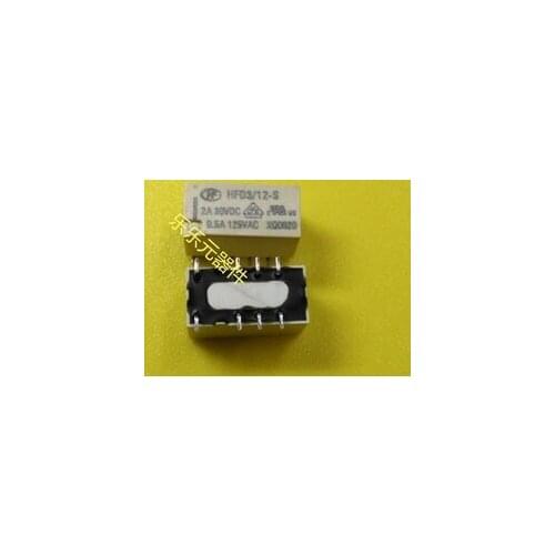 10PCS/LOT NEW Telecommunication 12V relay HFD3/12-S HFD3 12-S HFD312S HFD3-12-S HFD3-12V-S 12VDC DC12V 12V 2A 125VAC SOP8