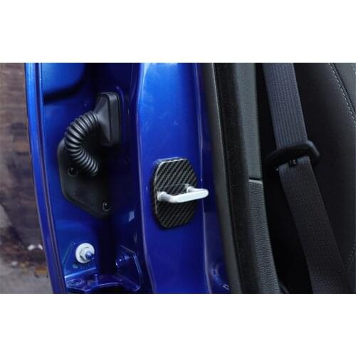 4pcs Car Door Lock Decorative Caps Cover Trim for Dodge Charger 2010+ Stylish Car Stickers Car Accessories Interiror Decoration
