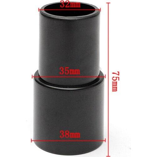 Vacuum Cleaner Power Tool Dust Extraction Hose Adaptor 32-35mm Black Replace Nozzle Head Cleaner Conversion Connector