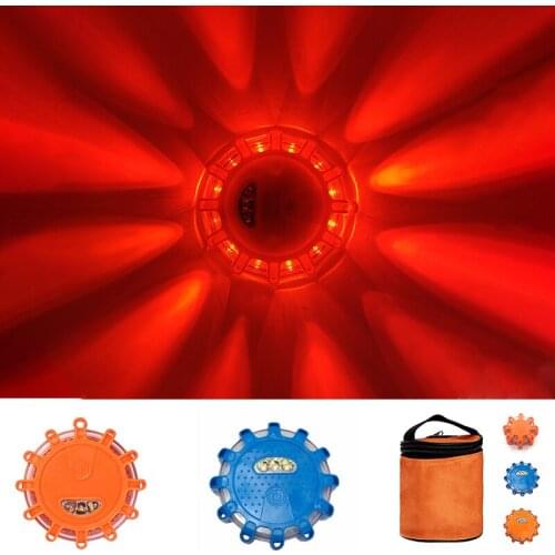 Emergency Warning Lamp LED Anti-fall Roadside Safety Light Magnetic IP44 Road Flares Rescue Strobe Light for Car Beacon Lighting