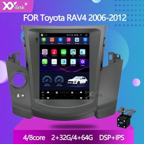 9.7" tesla style screen car multimedia video player Android 10.0 GPS Navigation system for Toyota RAV4 RAV 4 2006-2012 radio