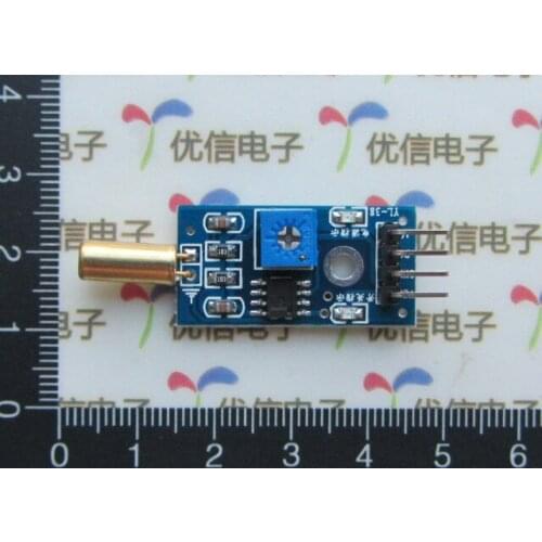 Free shipping tilt switch module / dump sensor module / angle switch module can sense changes in the angle of the object