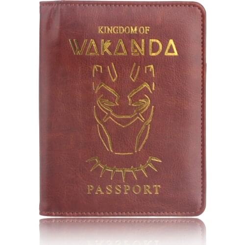 Passport Holder RFID Anti-magnetic Function Passport Protective Cover PU Leather Waterproof Travel Document Card Holder