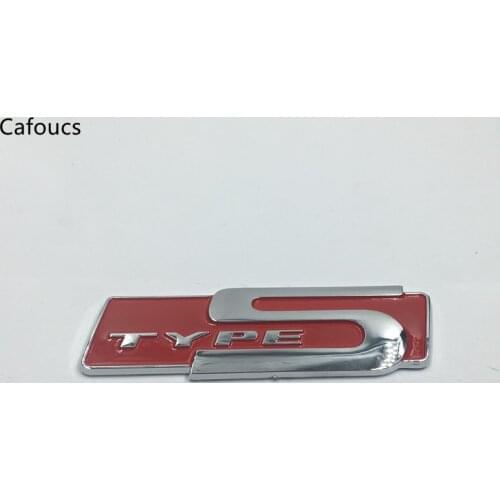 For Honda Civic Accord Acura Types Emblem Badge Type S Turnk lid body Car Stickers