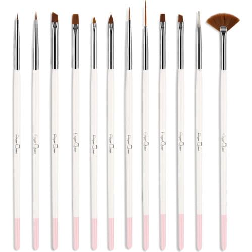 12pcs Nail Art Brush Used for Painting Making DIY Nails