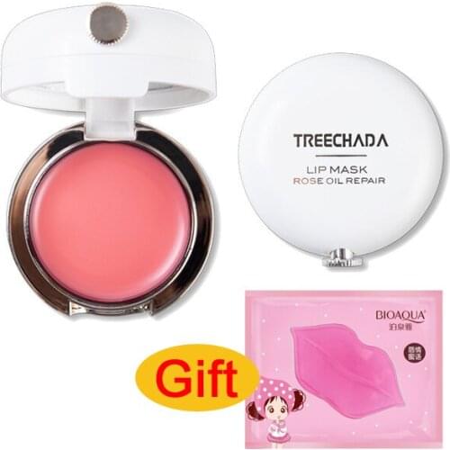 Rose-Essence Lip Mask Effectively Hydrate and Moisturize Diminishing Lip Lines Whitening Cream Nourish Protect Lips with Mask