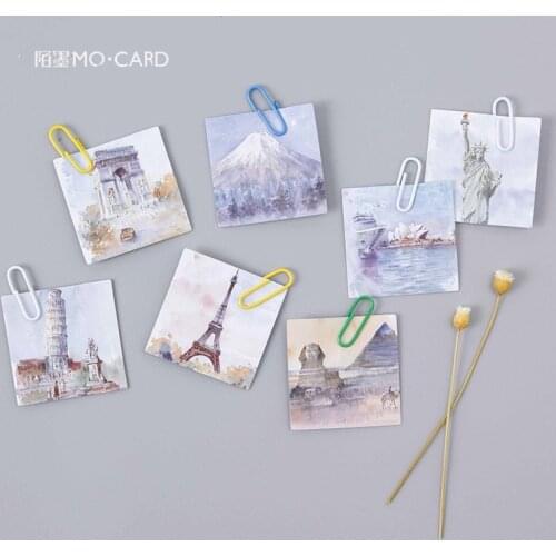 45 Pcs Travel Around The World Washi Paper Stickers Pack For Scrapbooking Diary Planner Album Journals Phone Case Card Making