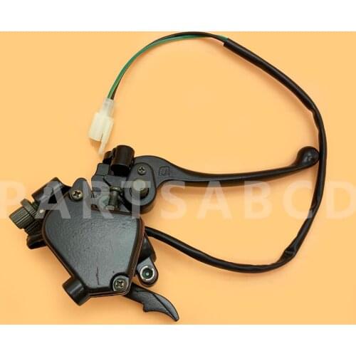 New Double Brake lever with Thumb Throttle Lever For KAZUMA Falcon 110CC ATV Quad 50CC Brake Lever Assy 90CC 110CC 125CC 250CC