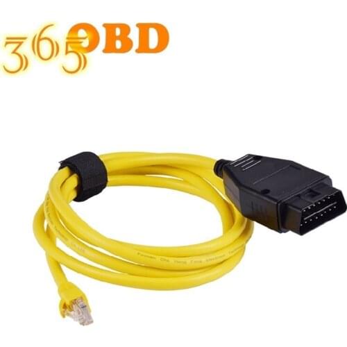 OBD Plug Adapter ESYS Date Cable For B-W-M F-Series ENET OBD2 E-SYS ENET ICOM Coding Car Diagnostic Tool