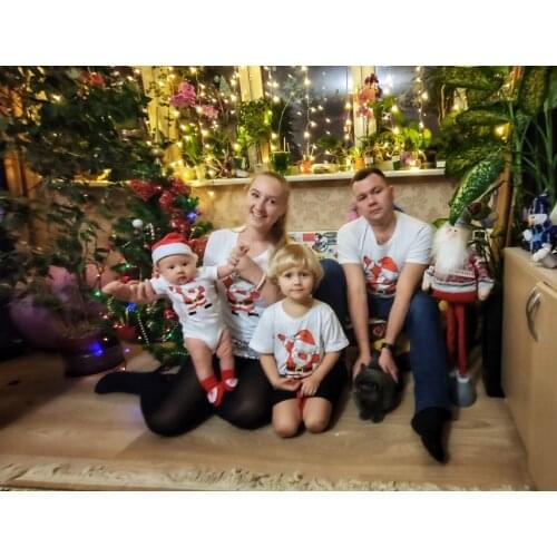 Dabbing Santa Merry Christmas Family Shirts Mommy and Me T-Shirt Family Matching Christmas Clothes Wear Holidays Family Tee