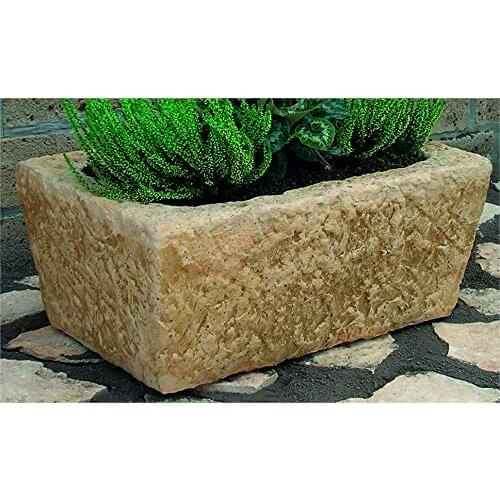 Garden pots FLORIDA CM60X37X26H tophus stone veneer