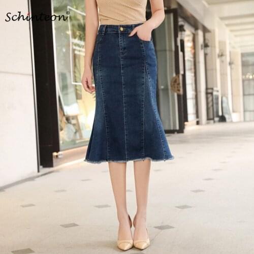 Женские юбки Schinteon China At AliExpress